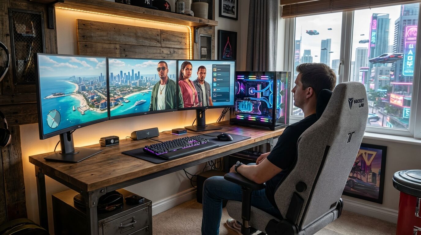 Découvrez le guide complet pour configurer votre PC en ultra 4K sur GTA 6 et profitez d'une expérience de jeu optimale avec des performances et une qualité visuelle exceptionnelles.